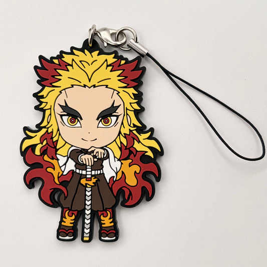 Demon Slayer Rengoku Rubber Strap Keychain