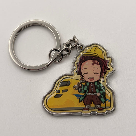 Demon Slayer Tanjiro Metal Pendant