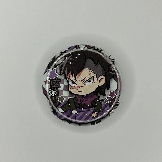Demon Slayer Genya Shinazugawa Button