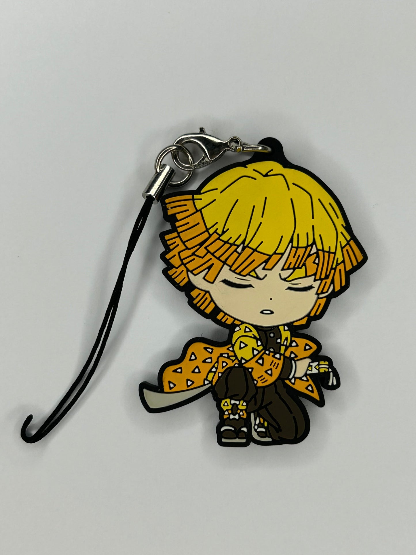 Demon Slayer Zenitsu Agatsuma Rubber Strap Anhänger