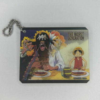 One Piece Luffy & Marshall D. Teach Anhänger