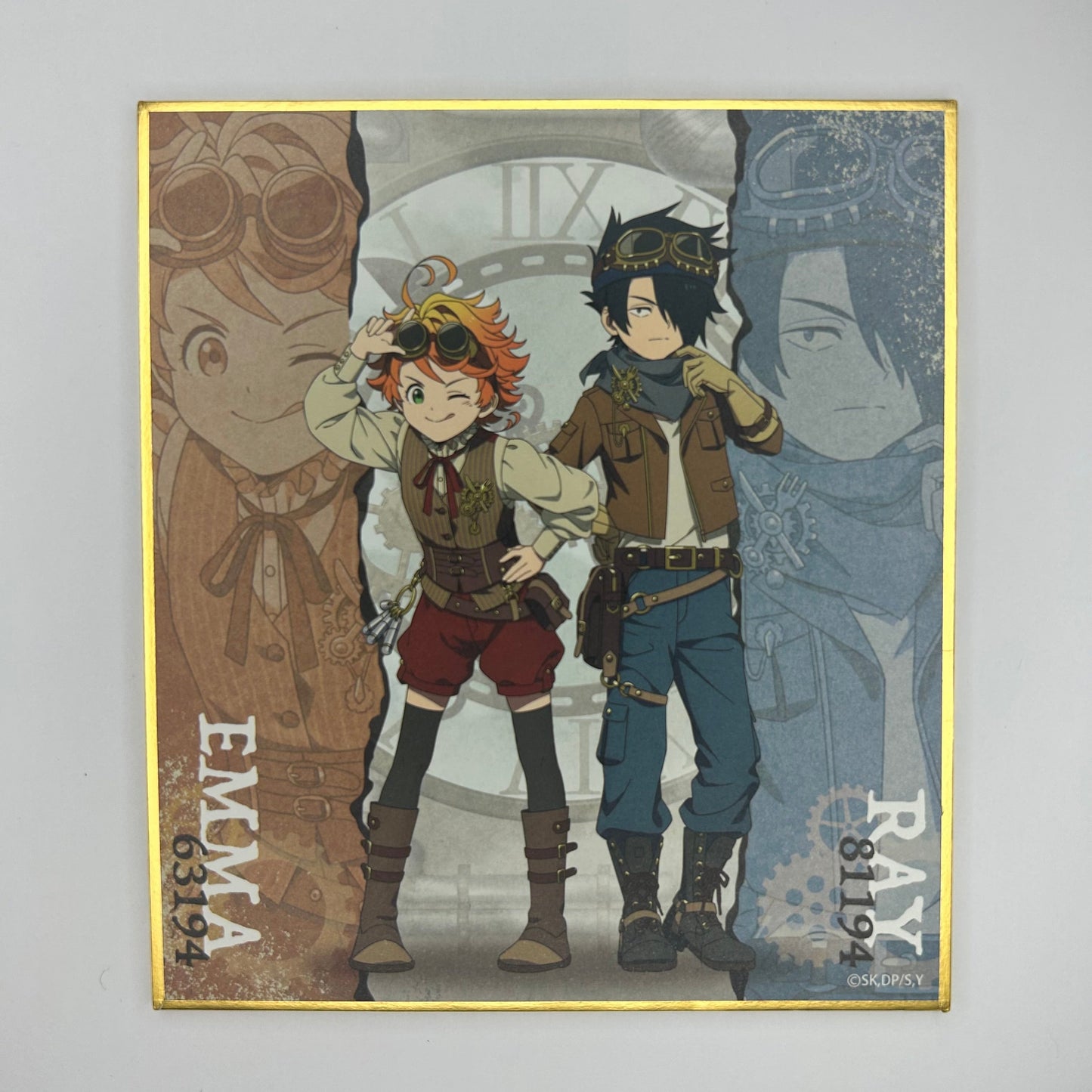 The Promised Neverland Emma / Ray Shikishi
