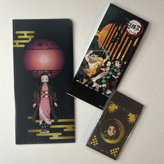 Demon Slayer Briefpapier/-umschlag Set