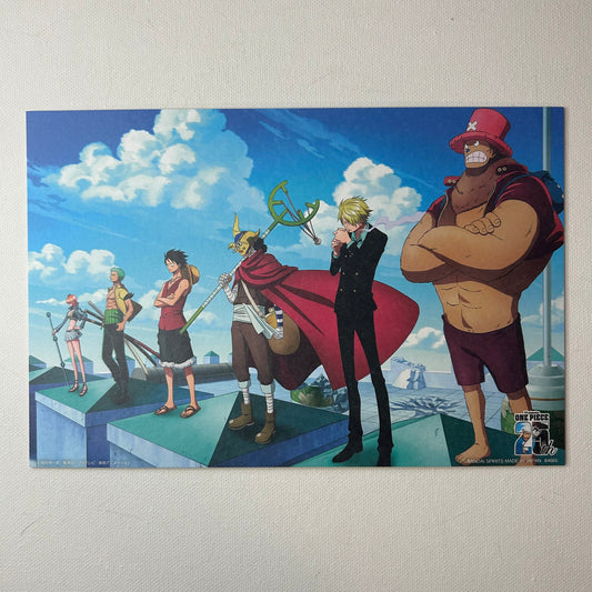 One Piece 25th Anniversary Shikishi
