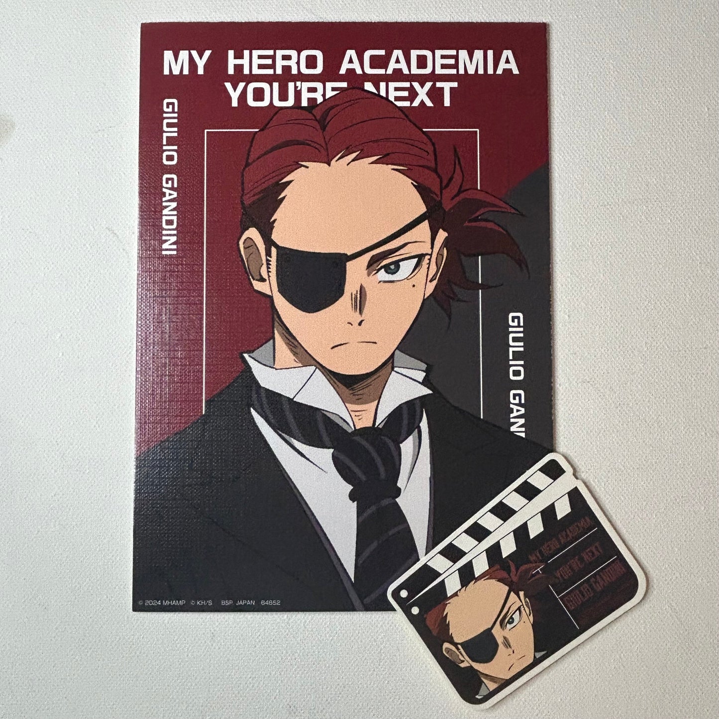 My Hero Academia Giulio Gandini Shikishi + Sticker