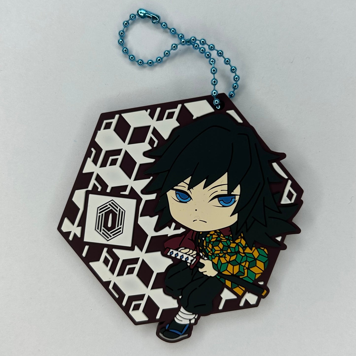 Demon Slayer Giyu Tomioka Rubber Strap Anhänger