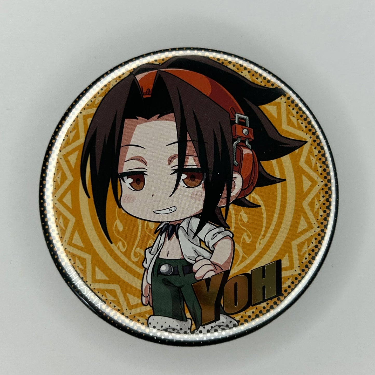Shaman King Yoh Button