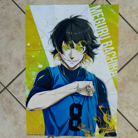 Blue Lock Meguru Bachira Stoff Banner