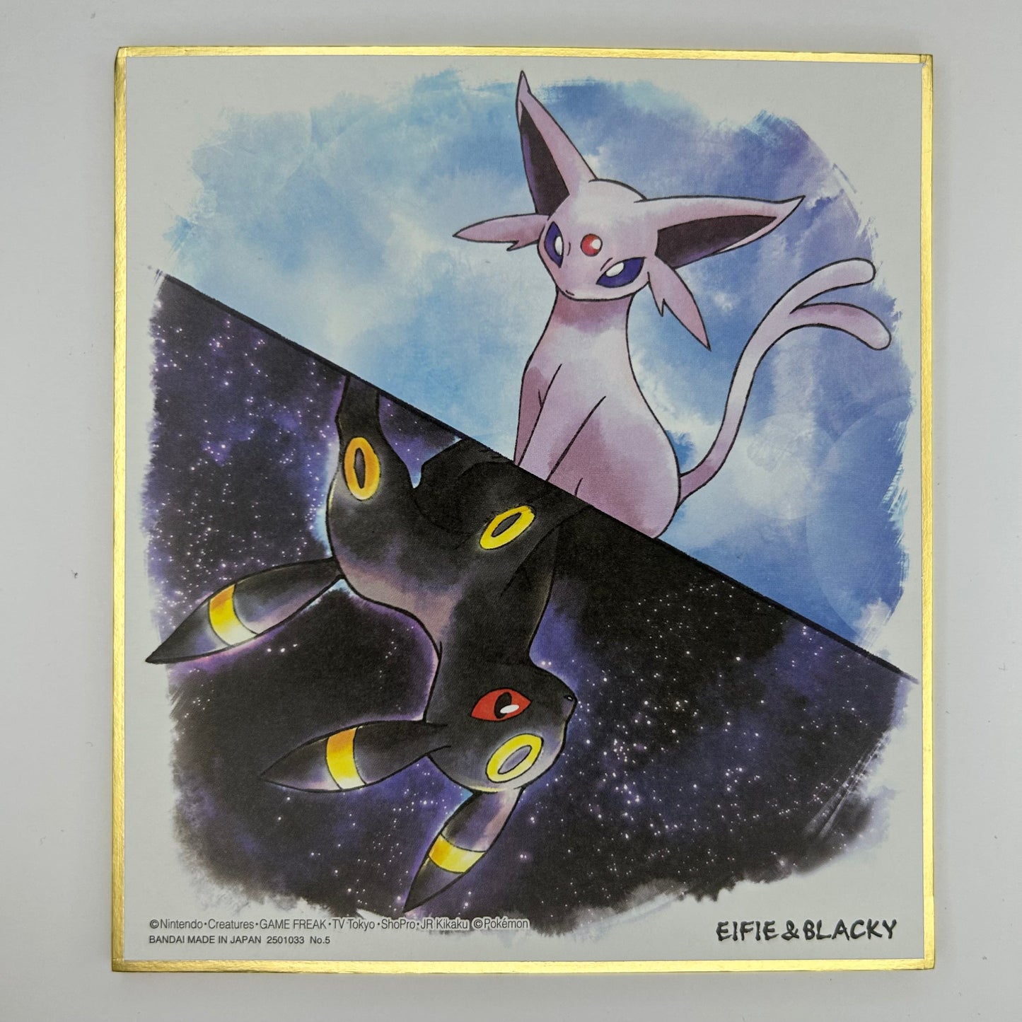 Pokemon Nachtara / Espeon Shikishi