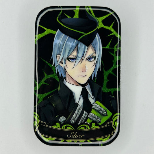 Twisted Wonderland Silver Button