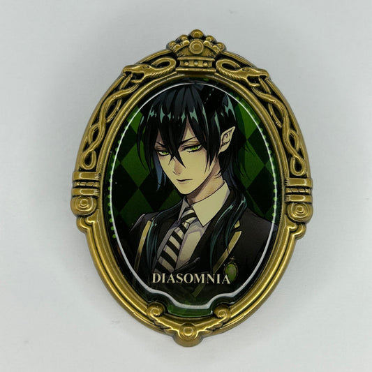 Twisted Wonderland Malleus Draconia Metall Button
