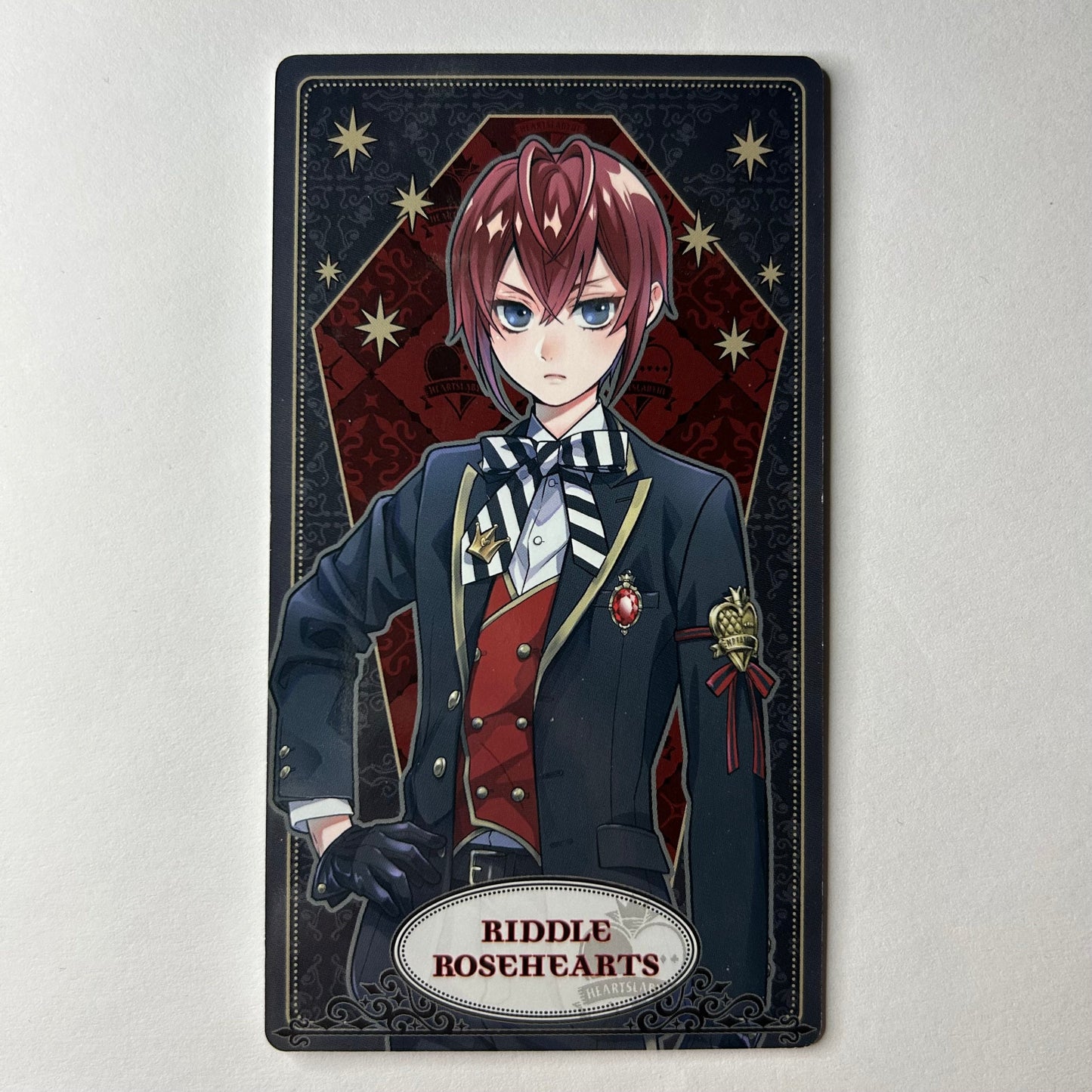 Twisted Wonderland Riddle Rosehearts Trading Card