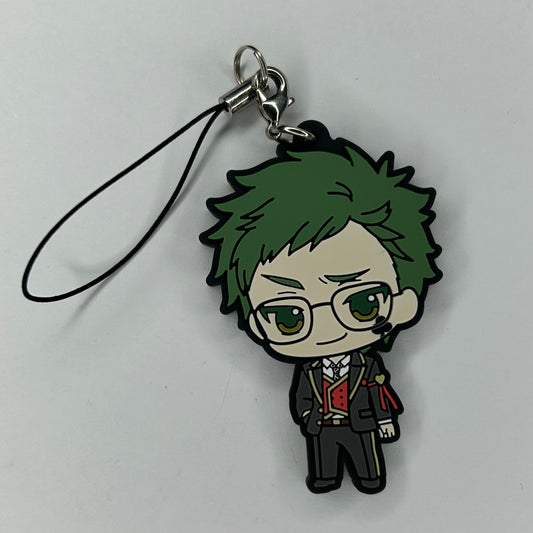 Twisted Wonderland Trey Clover Rubber Strap Anhänger