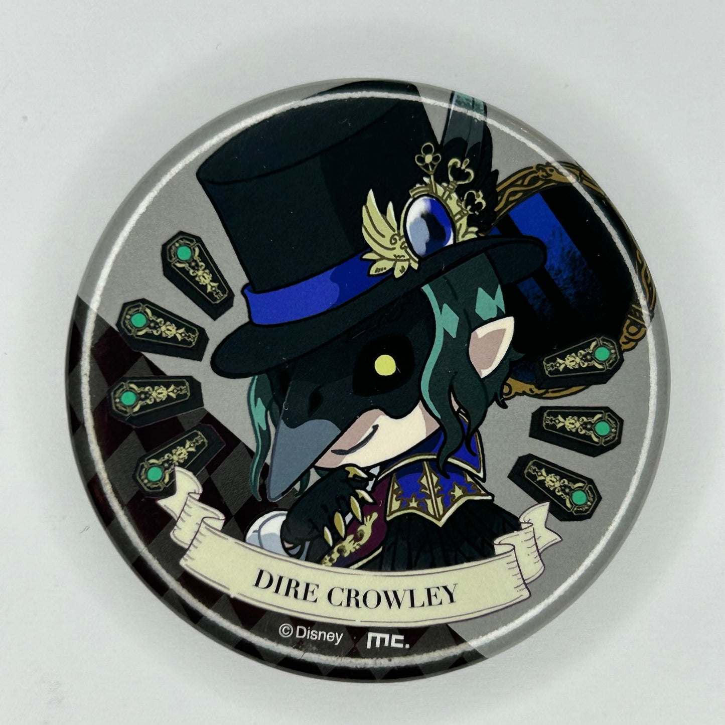 Twisted Wonderland Dire Crowley Button