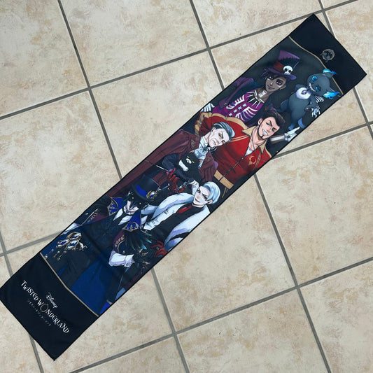 Twisted Wonderland Night Raven Collage Handtuch