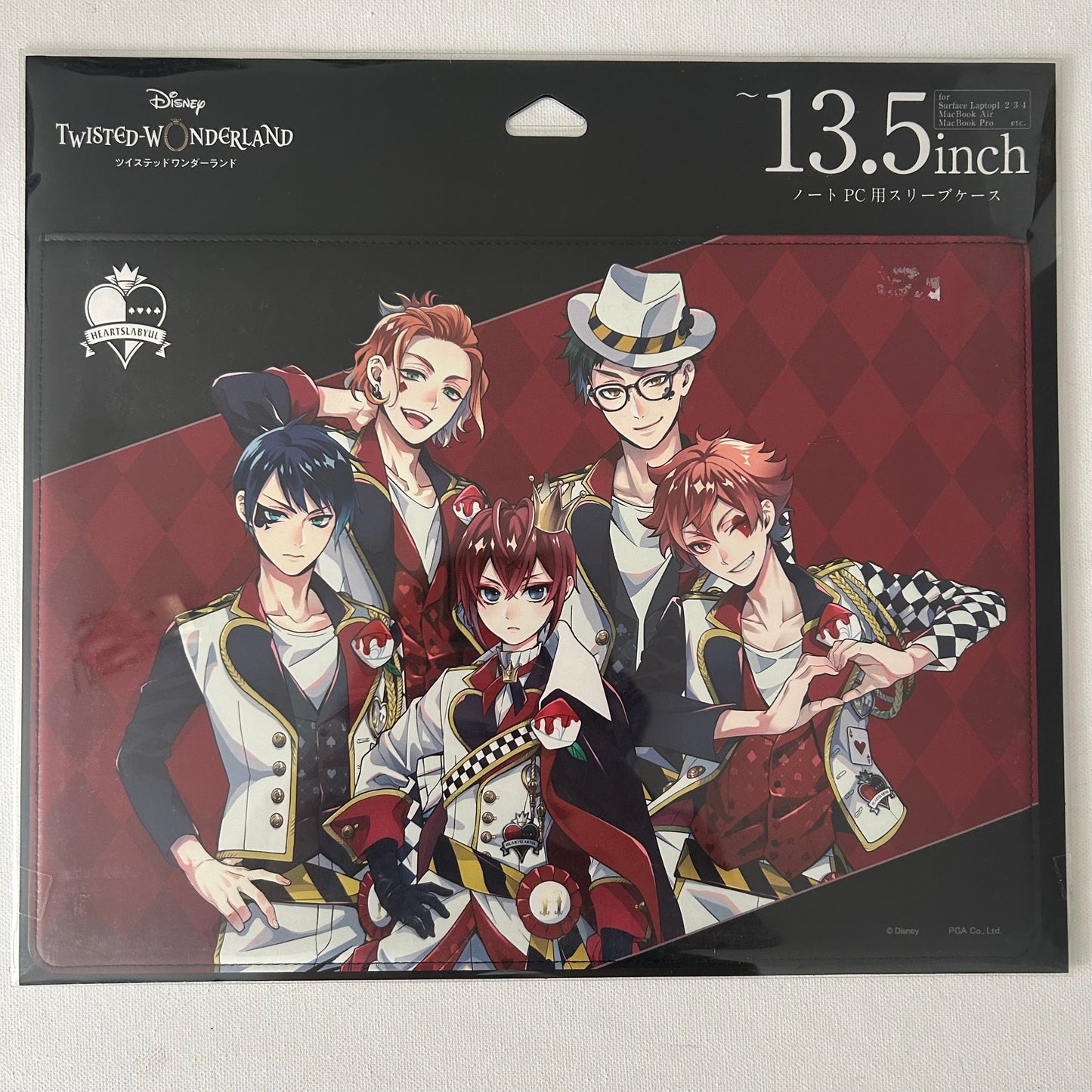 Twisted Wonderland Heartslabyul Dorm Macbook / Laptop Sleeve Case
