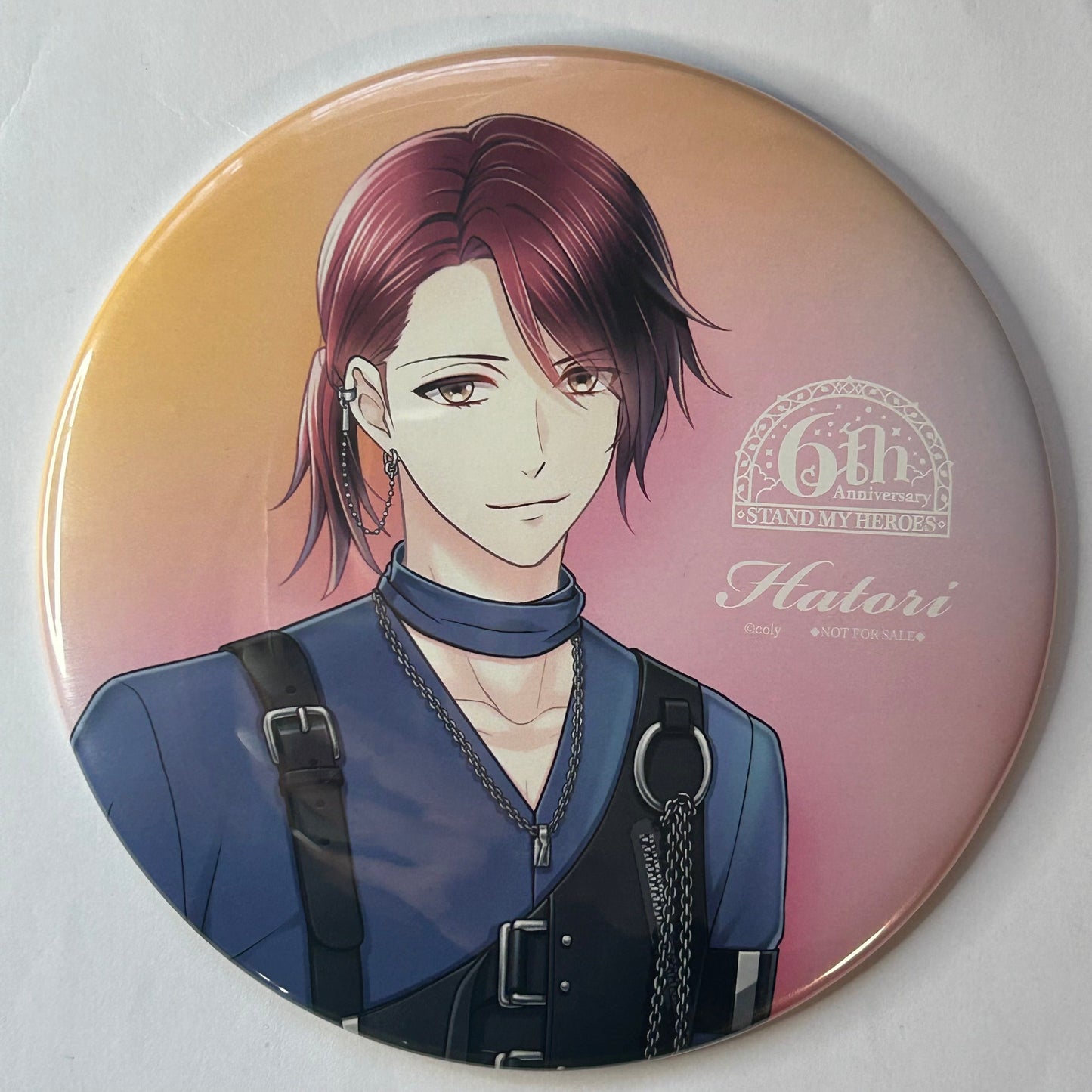 Stand my Heroes Hatori Button