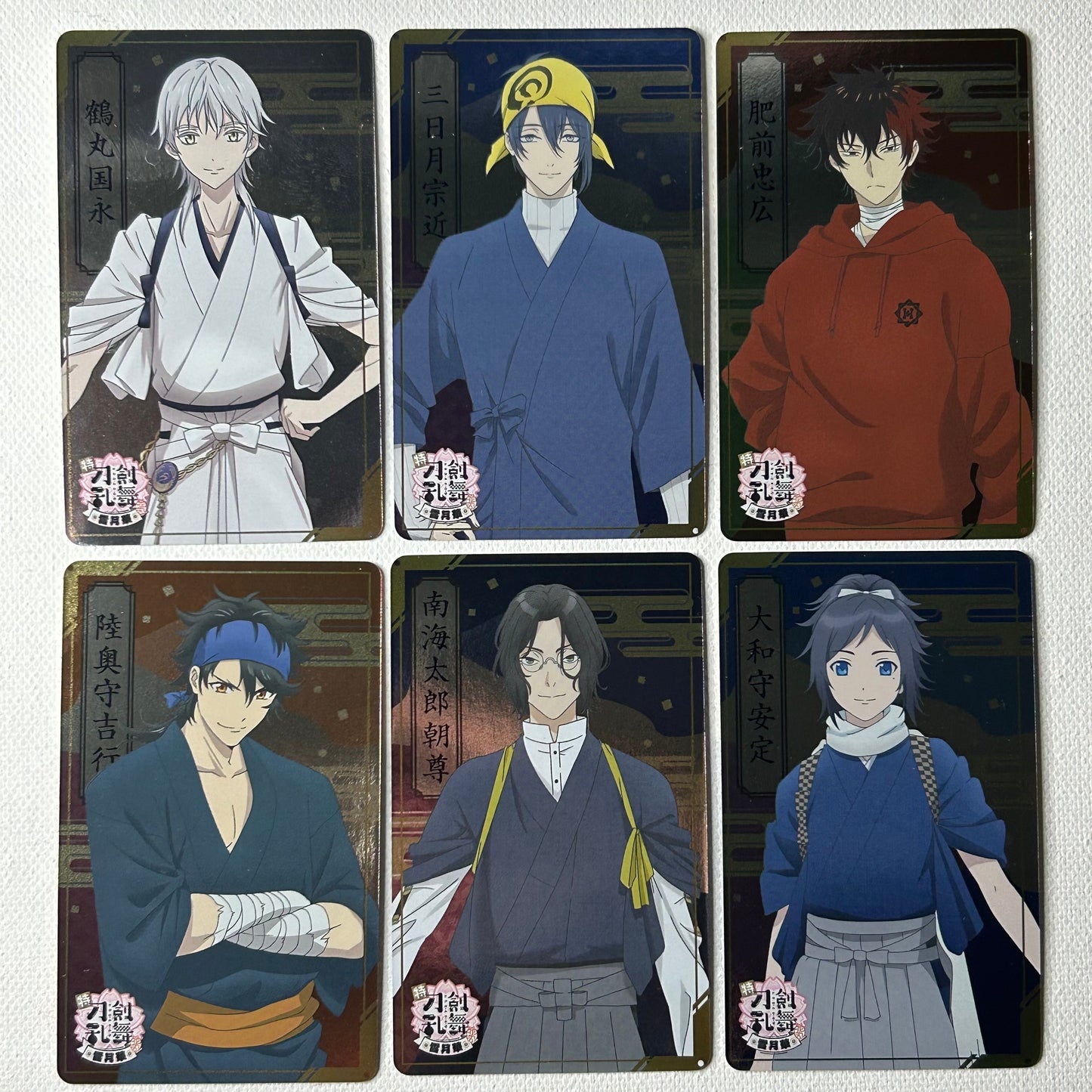Touken Ranbu Trading Card Set