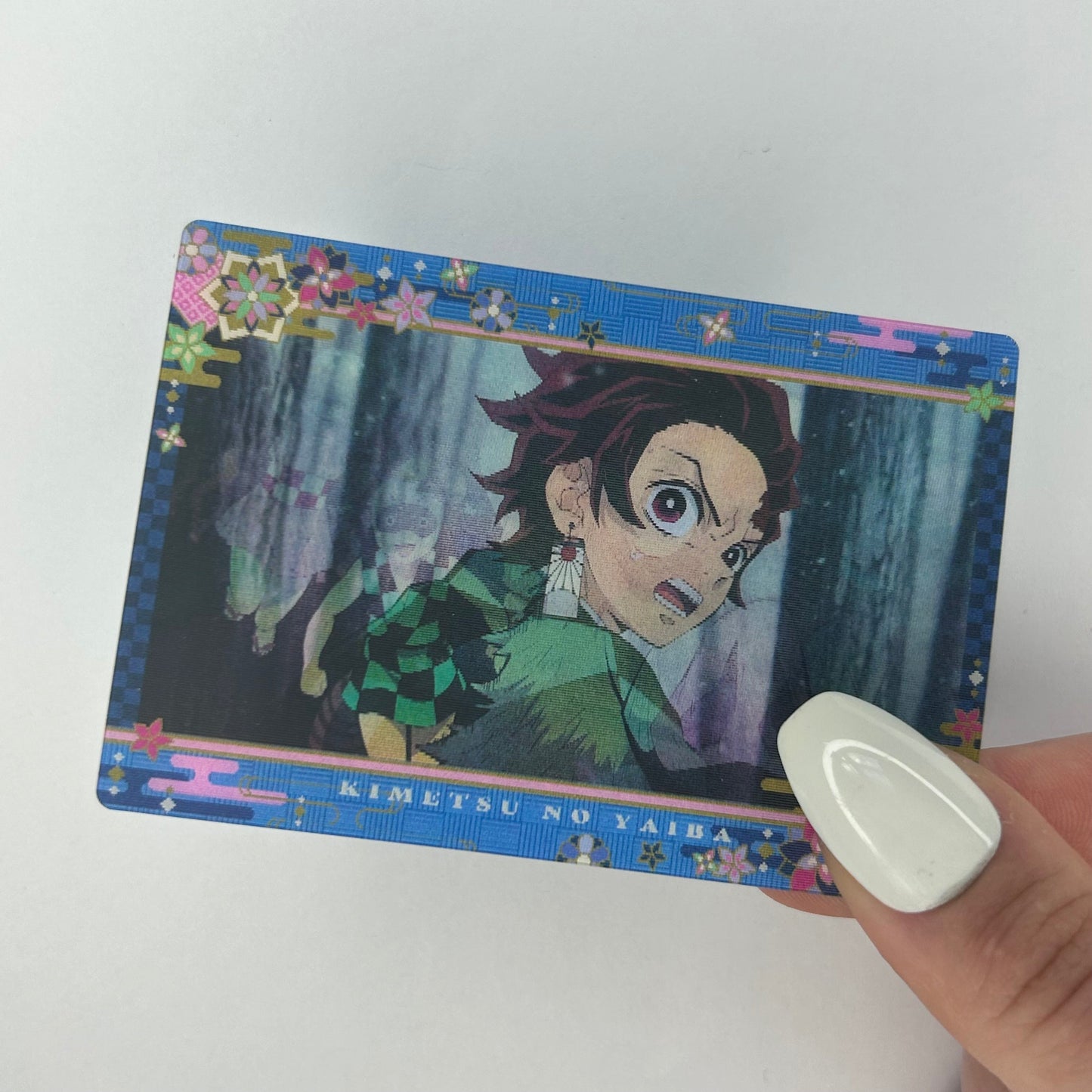 Demon Slayer Zenitsu / Tanjiro Holo Trading Card