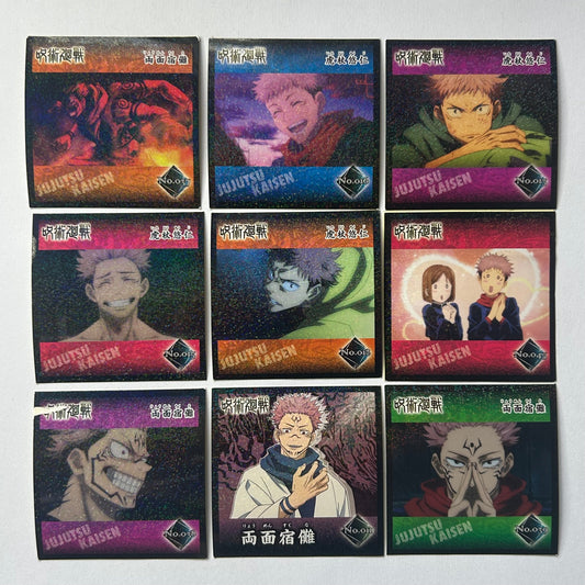 Jujutsu Kaisen Yuji / Sukuna Sticker Set