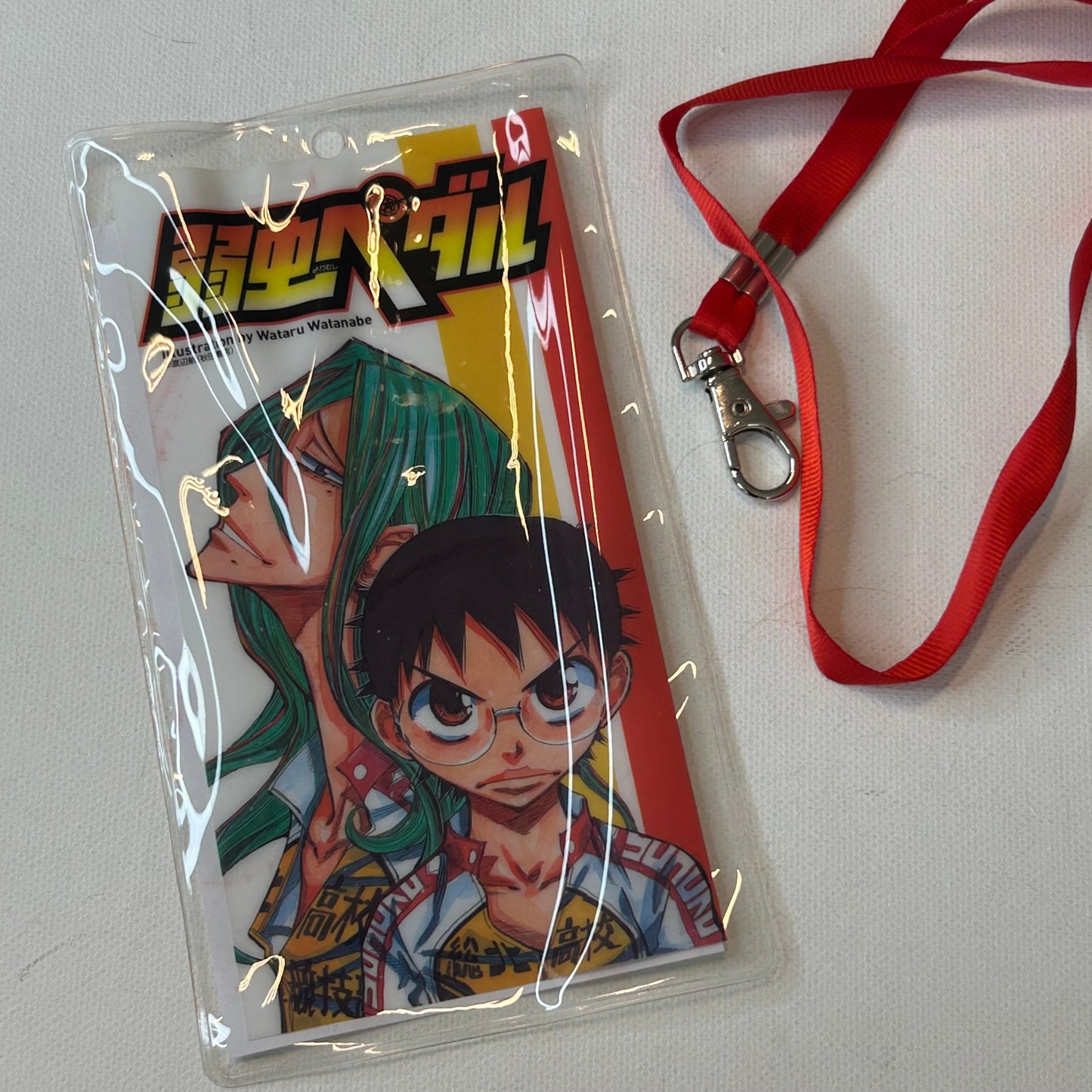 Yowamushi Padel Clear Pouch Anhänger
