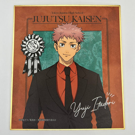 Jujutsu Kaisen Yuji Itadori Shikishi