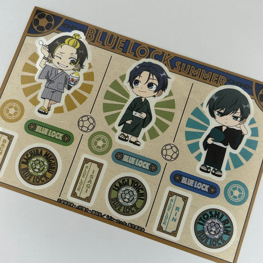 Blue Lock Sticker Set