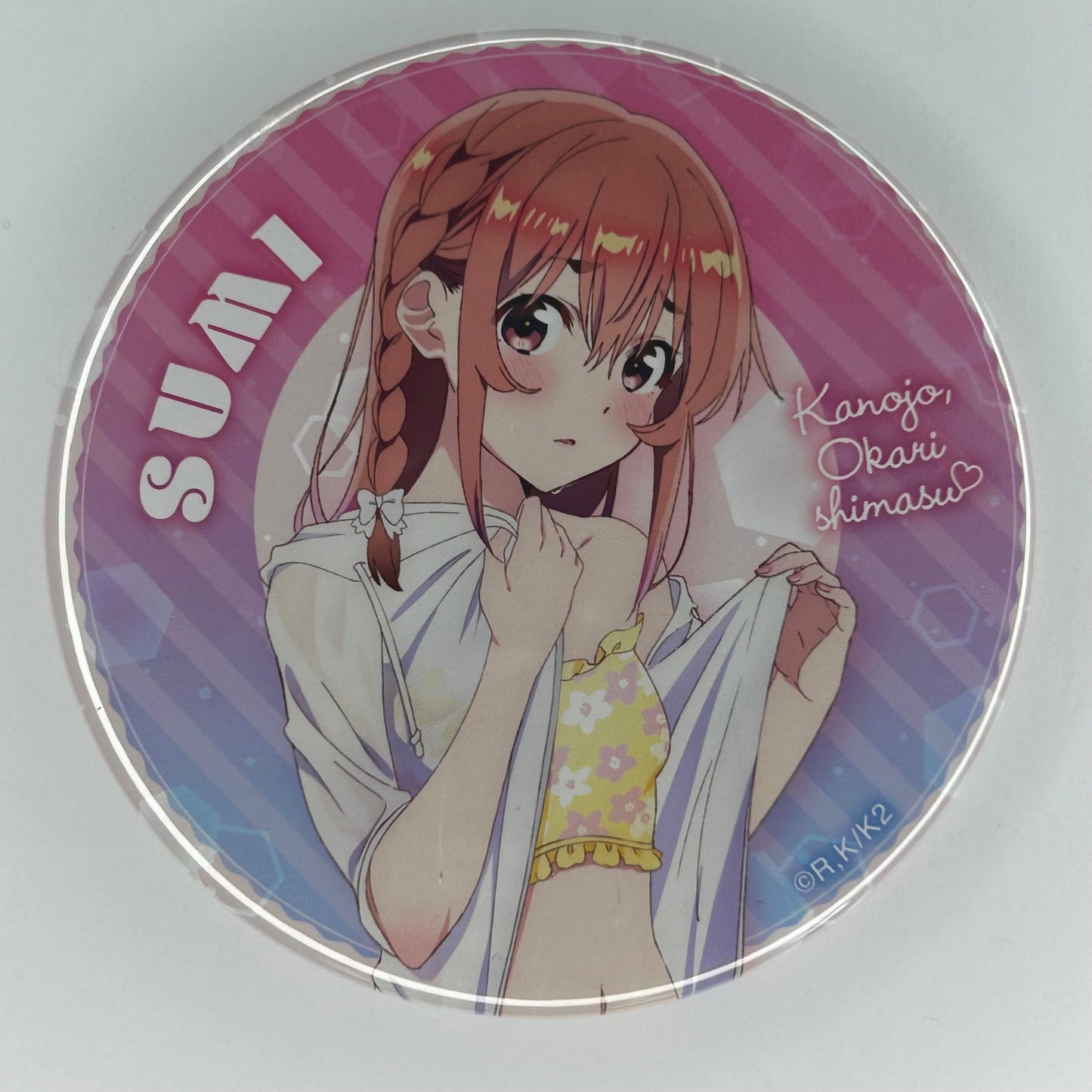Rental Girlfriend Sumi Sakurasawa Button