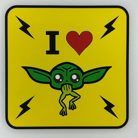 Star Wars Mandalorian Grogu Rubber Untersetzer