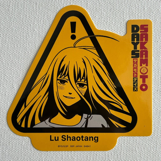 Sakamoto Days Lu Shaotang Sticker