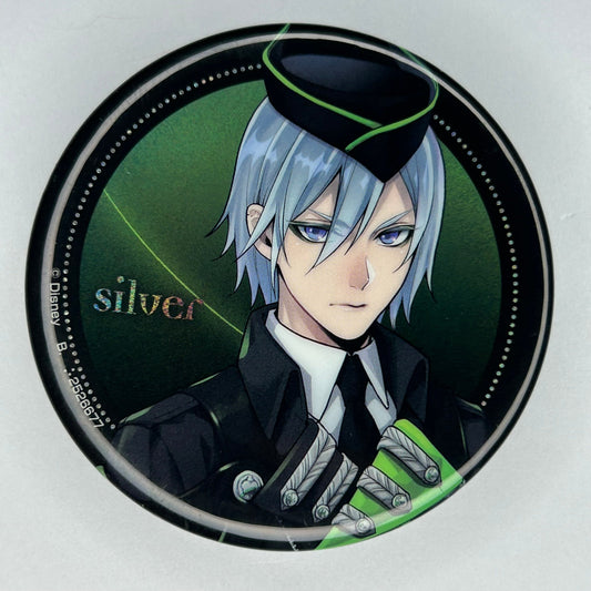 Twisted Wonderland Silver Button
