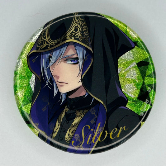 Twisted Wonderland Silver Button