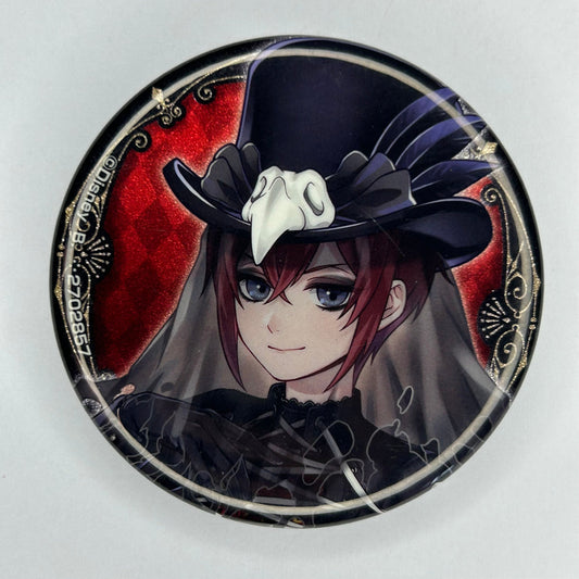Twisted Wonderland Riddle Rosehearts Button