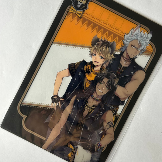 Twisted Wonderland Savanaclaw Clear Postkarte