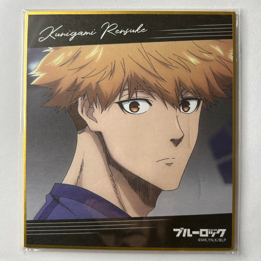 Blue Lock Kunigami Shikishi