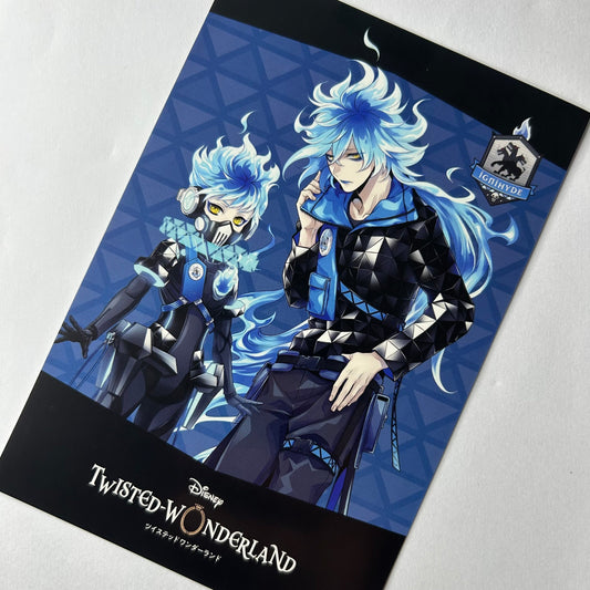 Twisted Wonderland Idia & Ortho Shroud Postkarte