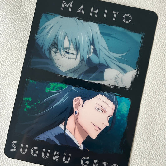 Jujutsu Kaisen Mahito & Geto Art Sheet