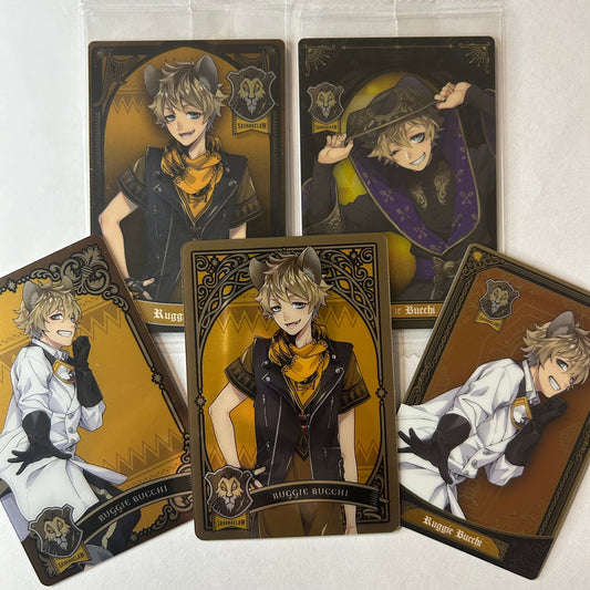 Twisted Wonderland Ruggie Bucchi Trading Card Set