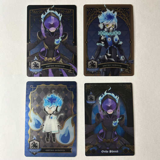 Twisted Wonderland Ortho Shroud Trading Card Set