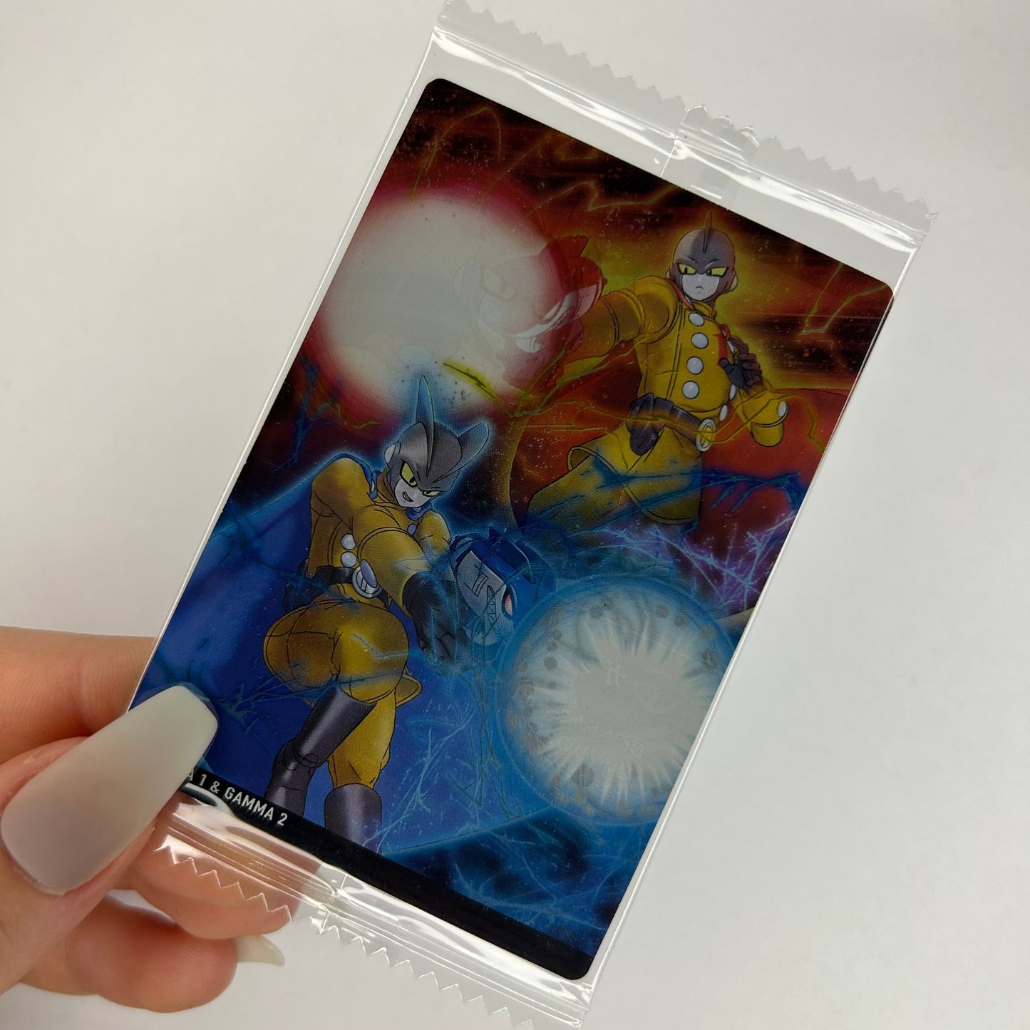 Dragon Ball Z Gamma 1 & Gamma 2 Holo Trading Card