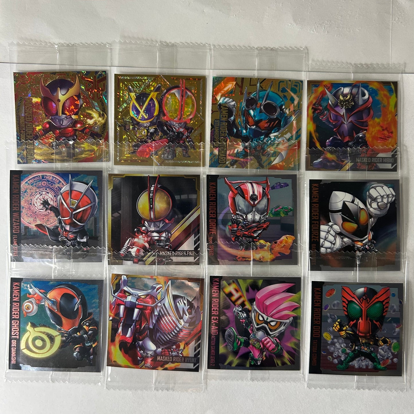 Kamen Rider Sticker Set