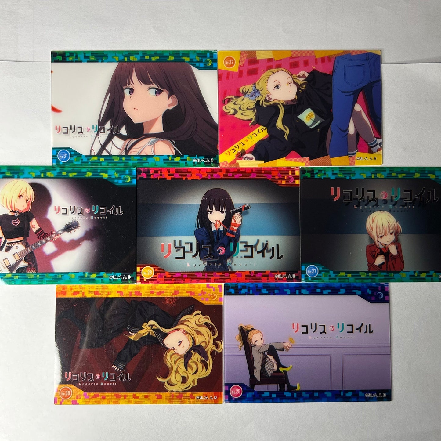 Lycoris Recoil Trading Card Set