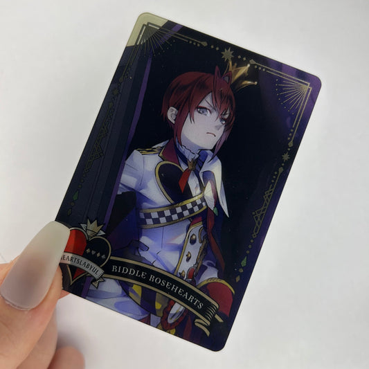 Twisted Wonderland Riddle Rosehearts Trading Card
