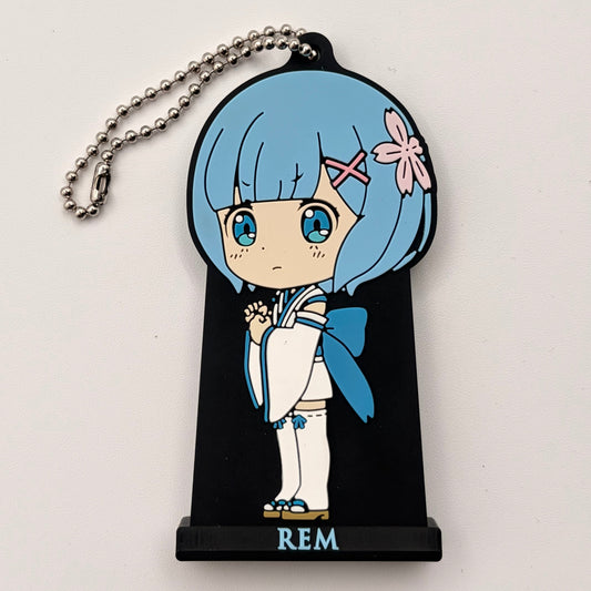 Re:Zero Rem Rubber Strap Keychain