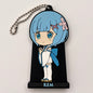 Re:Zero Rem Rubber Strap Keychain