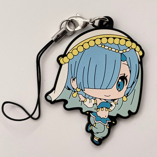 Re:Zero Rem Rubber Strap Keychain