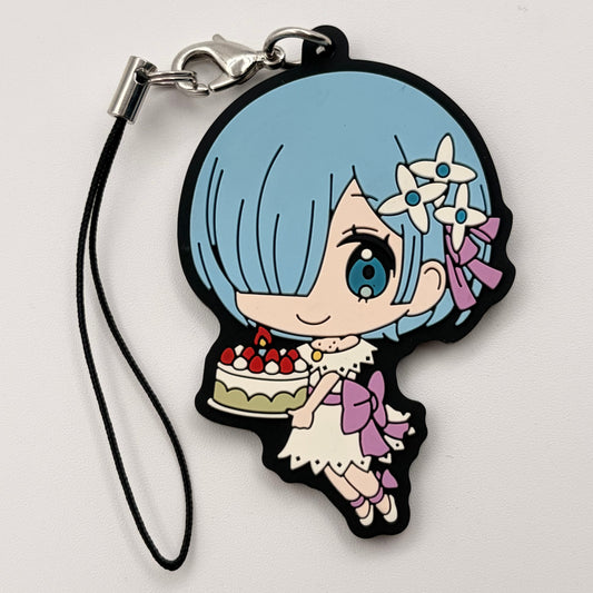 Re:Zero Rem Rubber Strap Keychain