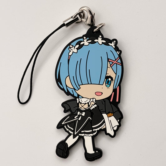 Re:Zero Rem Rubber Strap Keychain