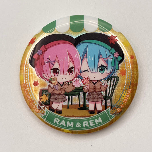 Re:Zero Rem & Ram Button