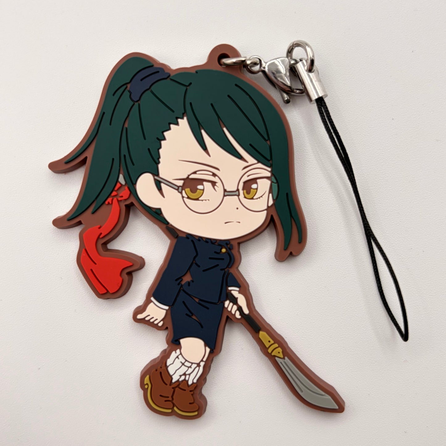 Jujutsu Kaisen Maki Rubber Strap Keychain